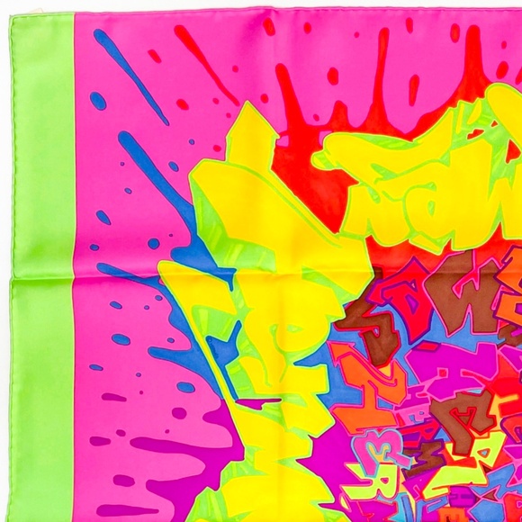 Collectible NWT Hermes Scarf “Graffiti” - Picture 6 of 9